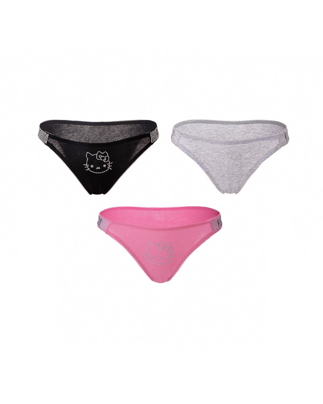Sparkle Kitty Rhinestone Panties