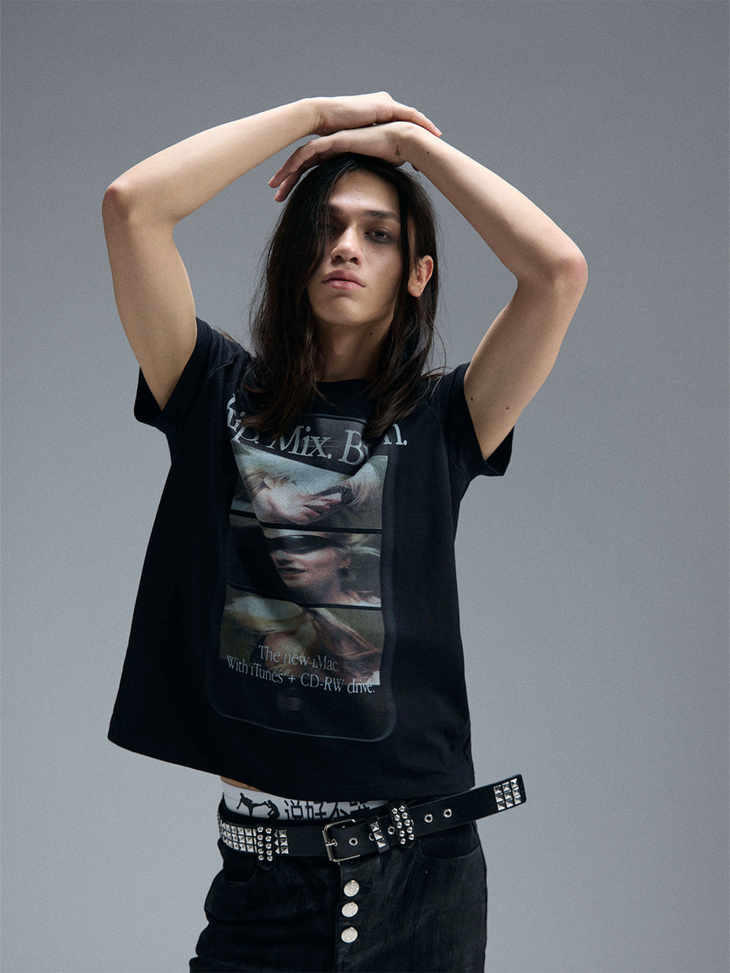 PAIKI iPhone 4 Portrait Print T-Shirt