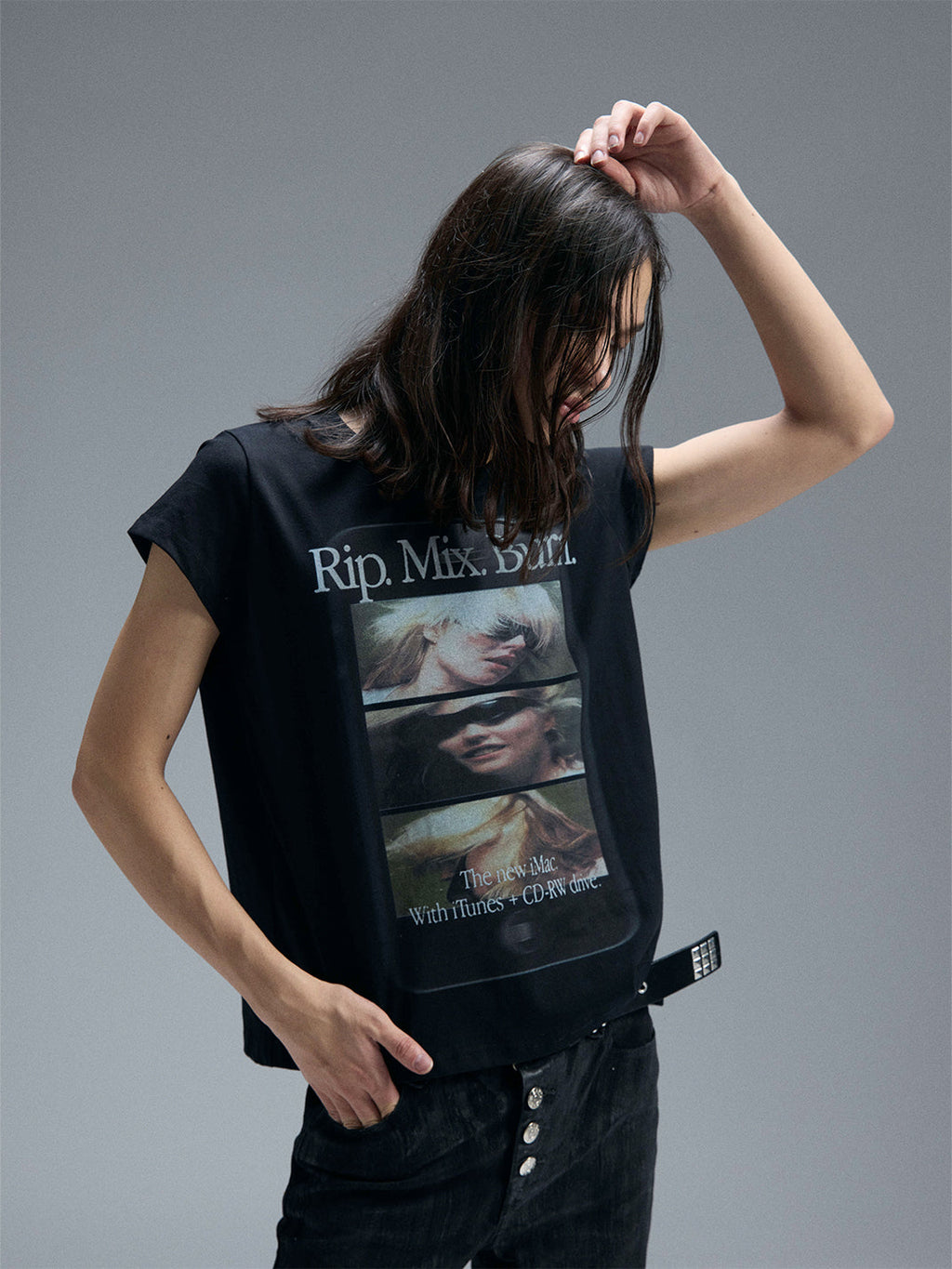 PAIKI iPhone 4 Portrait Print T-Shirt