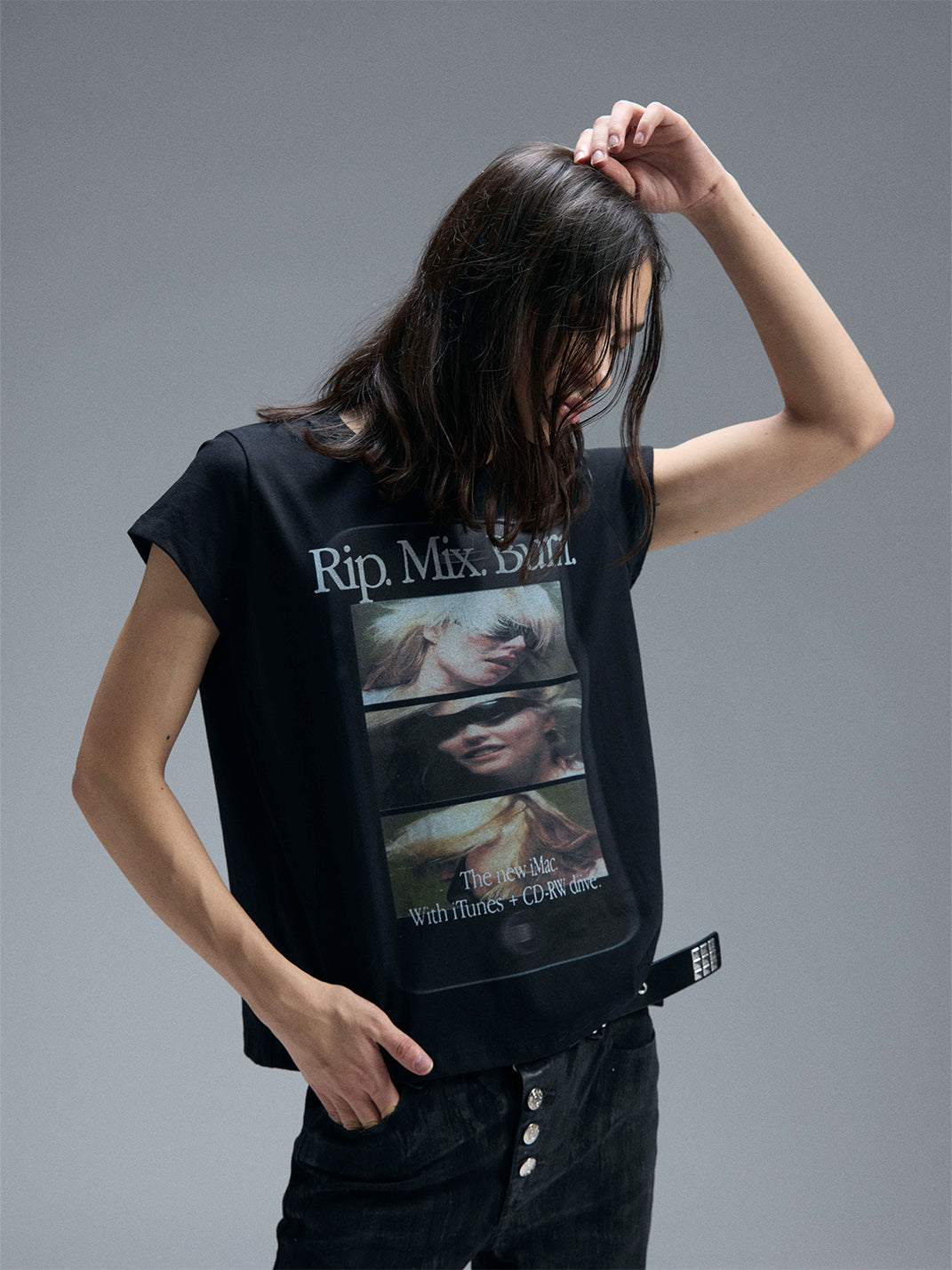 PAIKI iPhone 4 Portrait Print T-Shirt