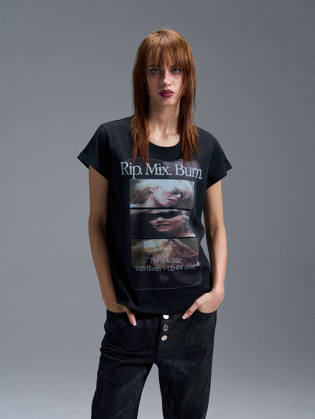 PAIKI iPhone 4 Portrait Print T-Shirt