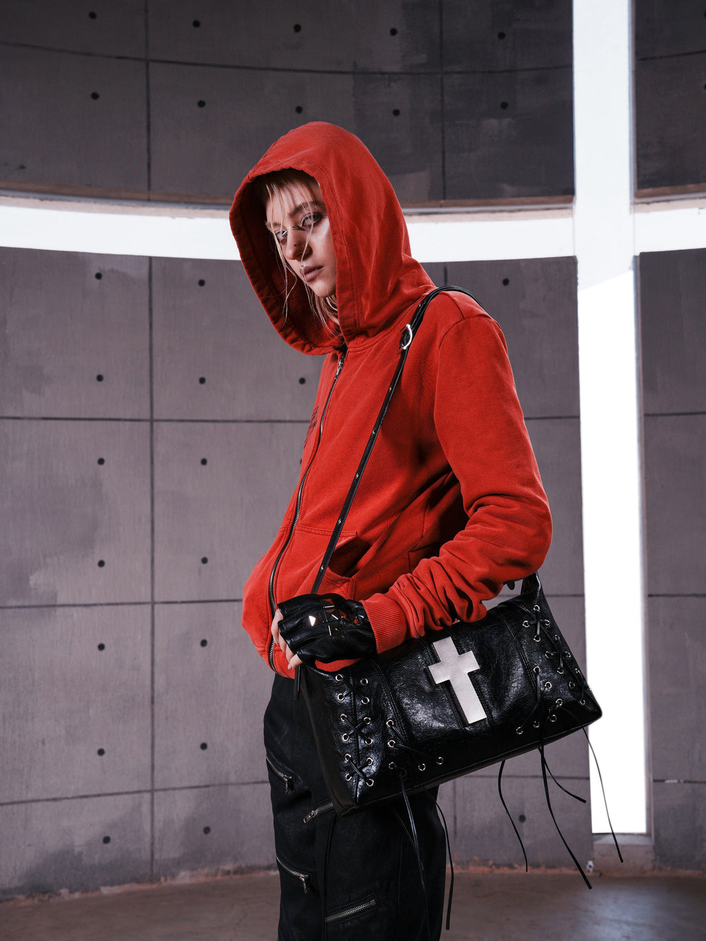 Cross Strap Underarm Crossbody Bag