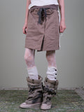 White Lace Tights & Button Leg Warmers Set - Coquette Fall Winter Layering