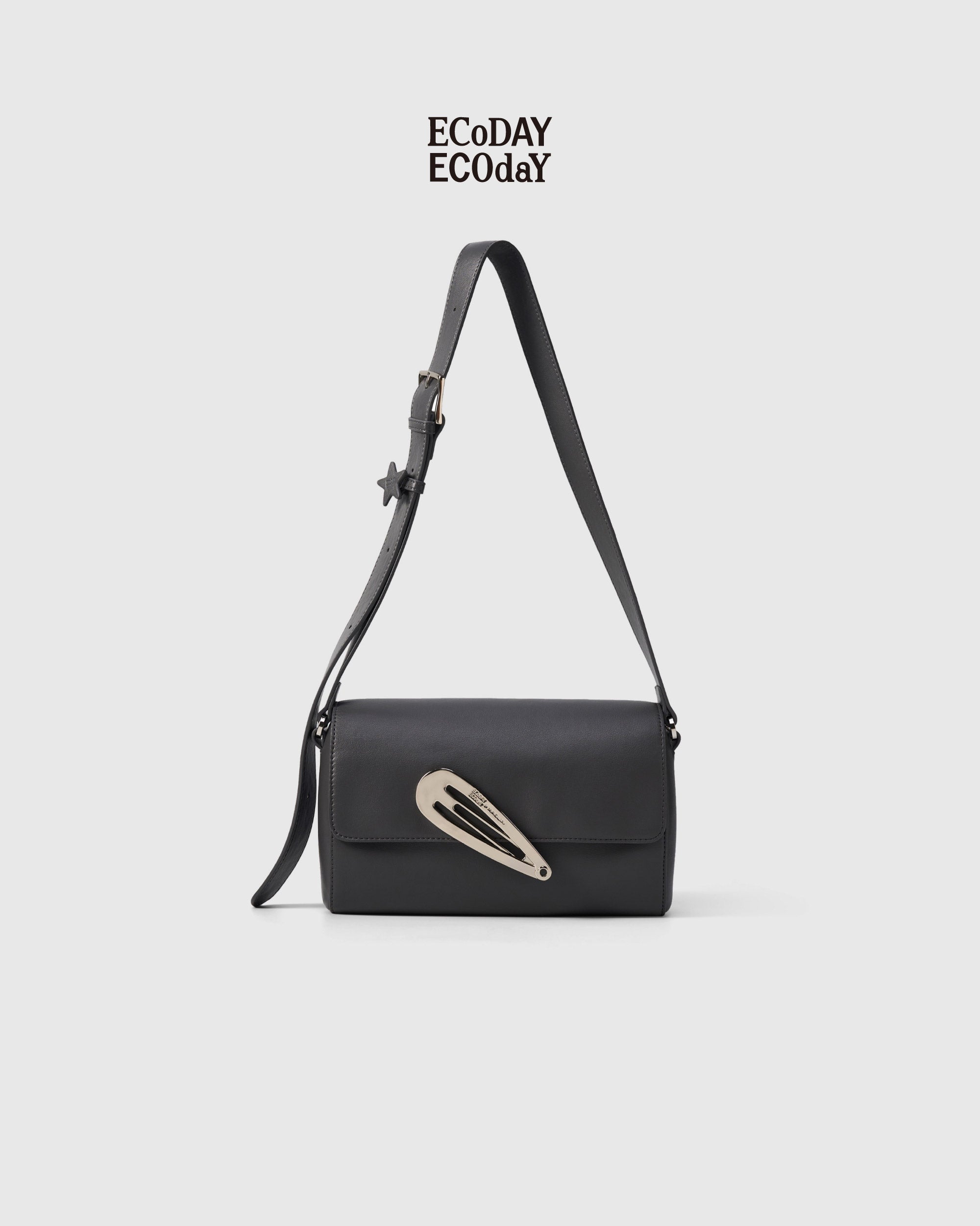 Flat Hairpin Shoulder Bag
