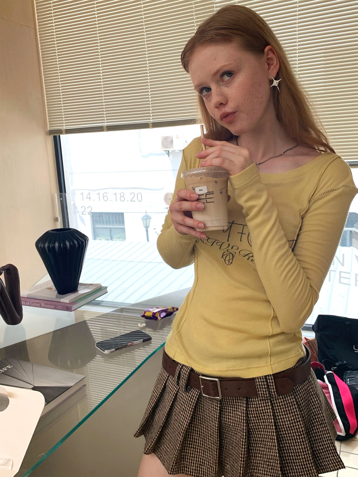 [C0020]Lemon Yellow Long Sleeves
