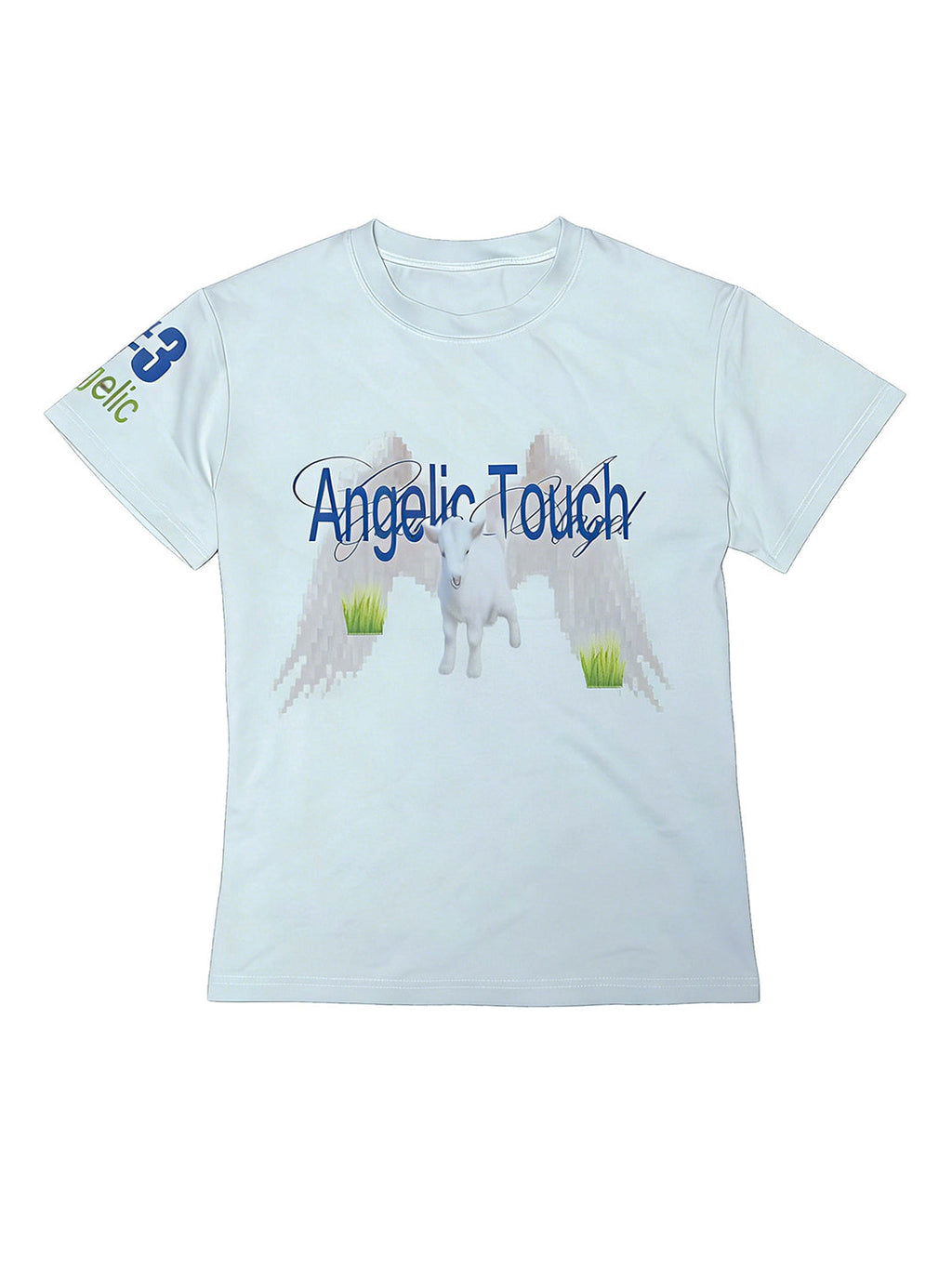 PAIKI Angel Lamb Regular Shoulder T-Shirt