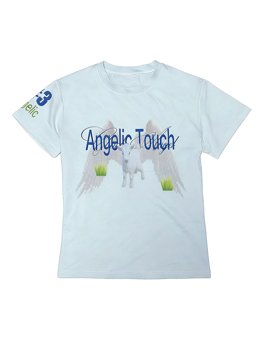 PAIKI Angel Lamb Regular Shoulder T-Shirt