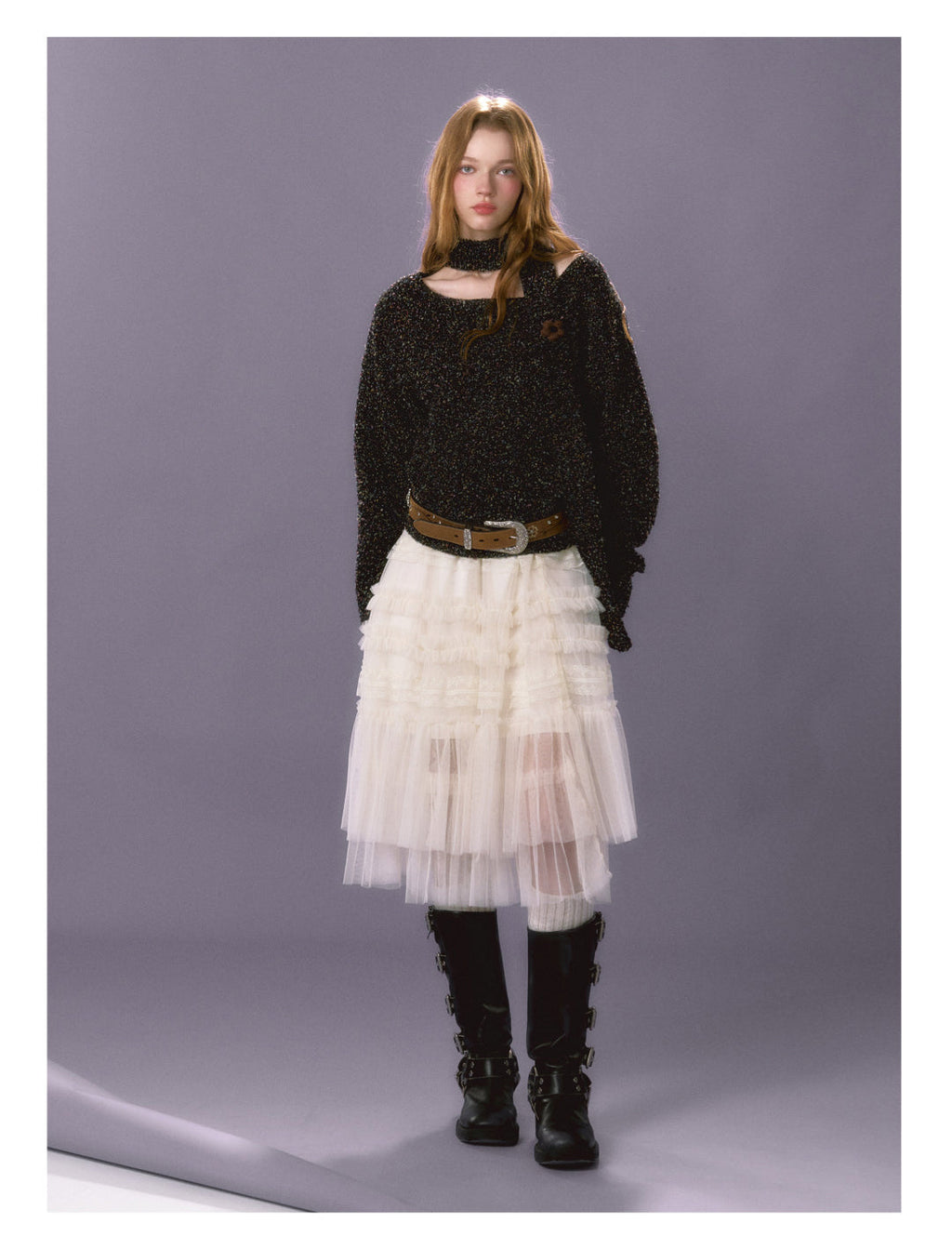 [E0068]Romantic tulle dress