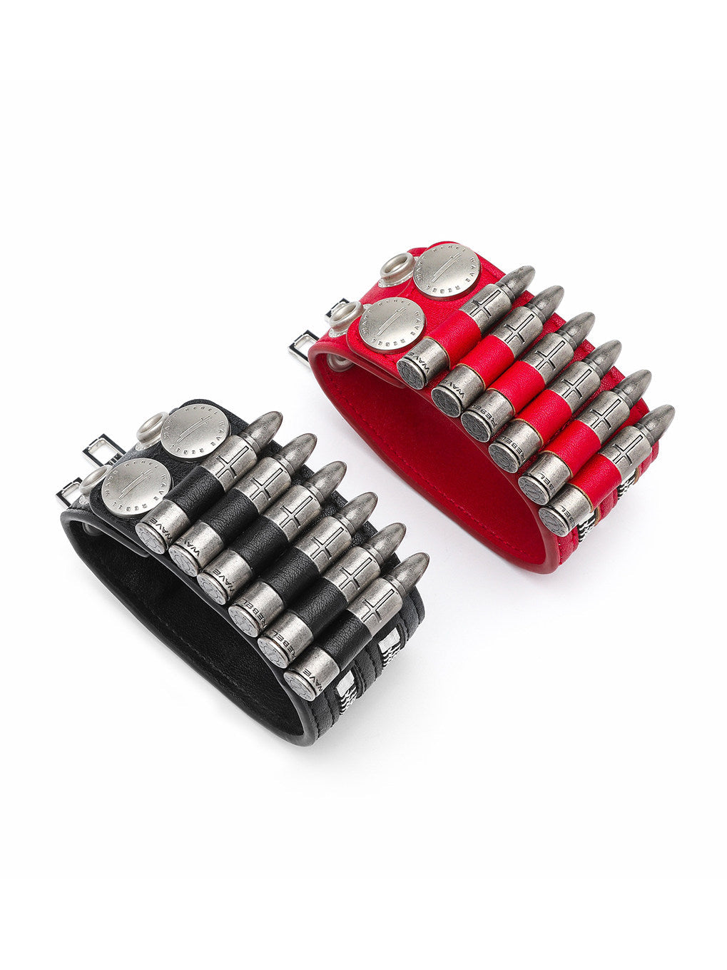 Bullet Charm Layered Bracelet