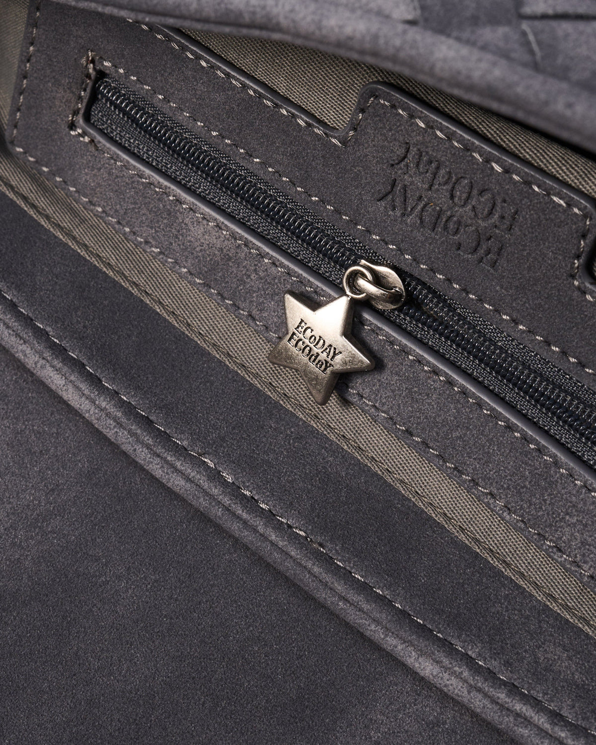 Woven Envelope Bag - charm detail