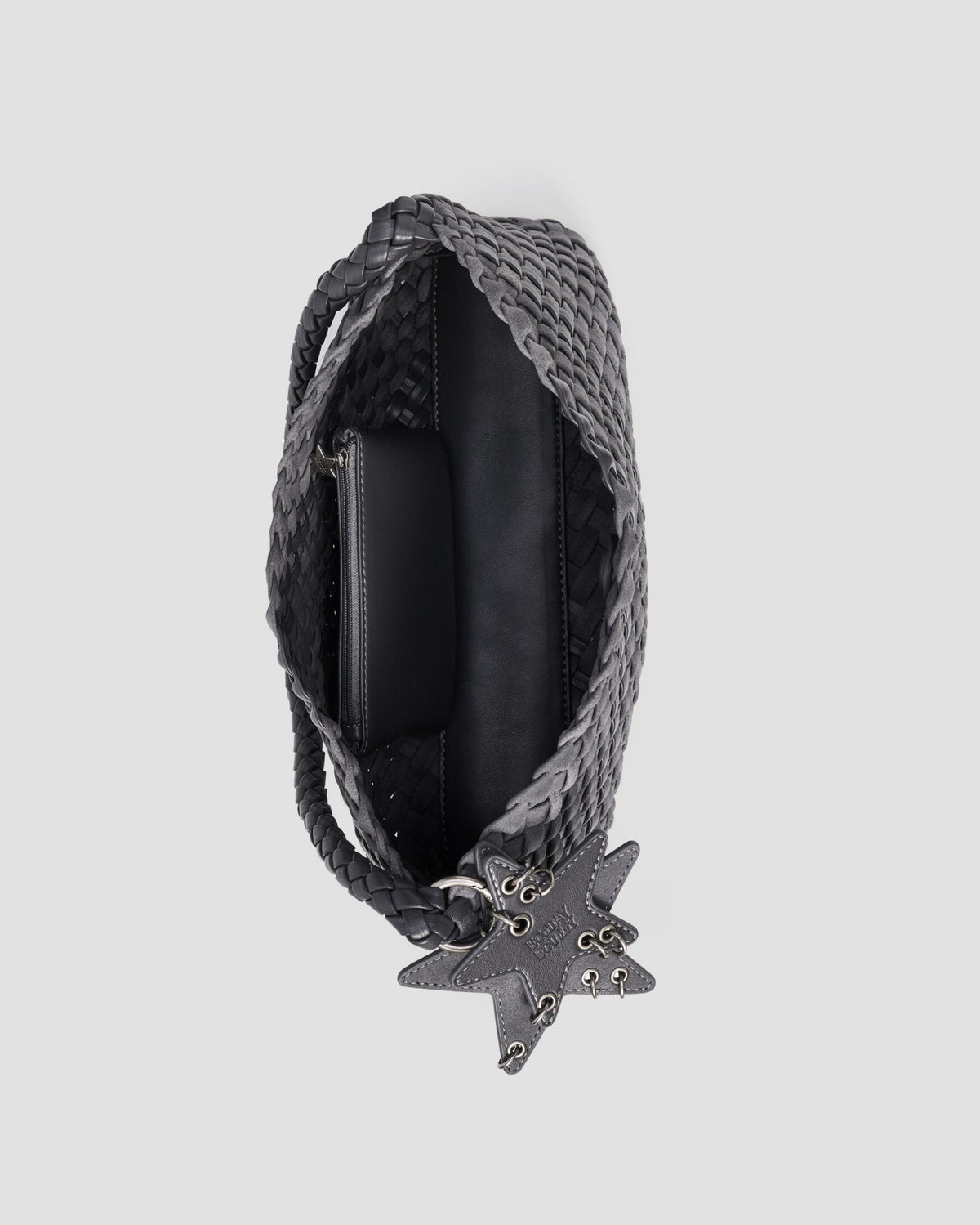 Woven Underarm Bag - Caramel