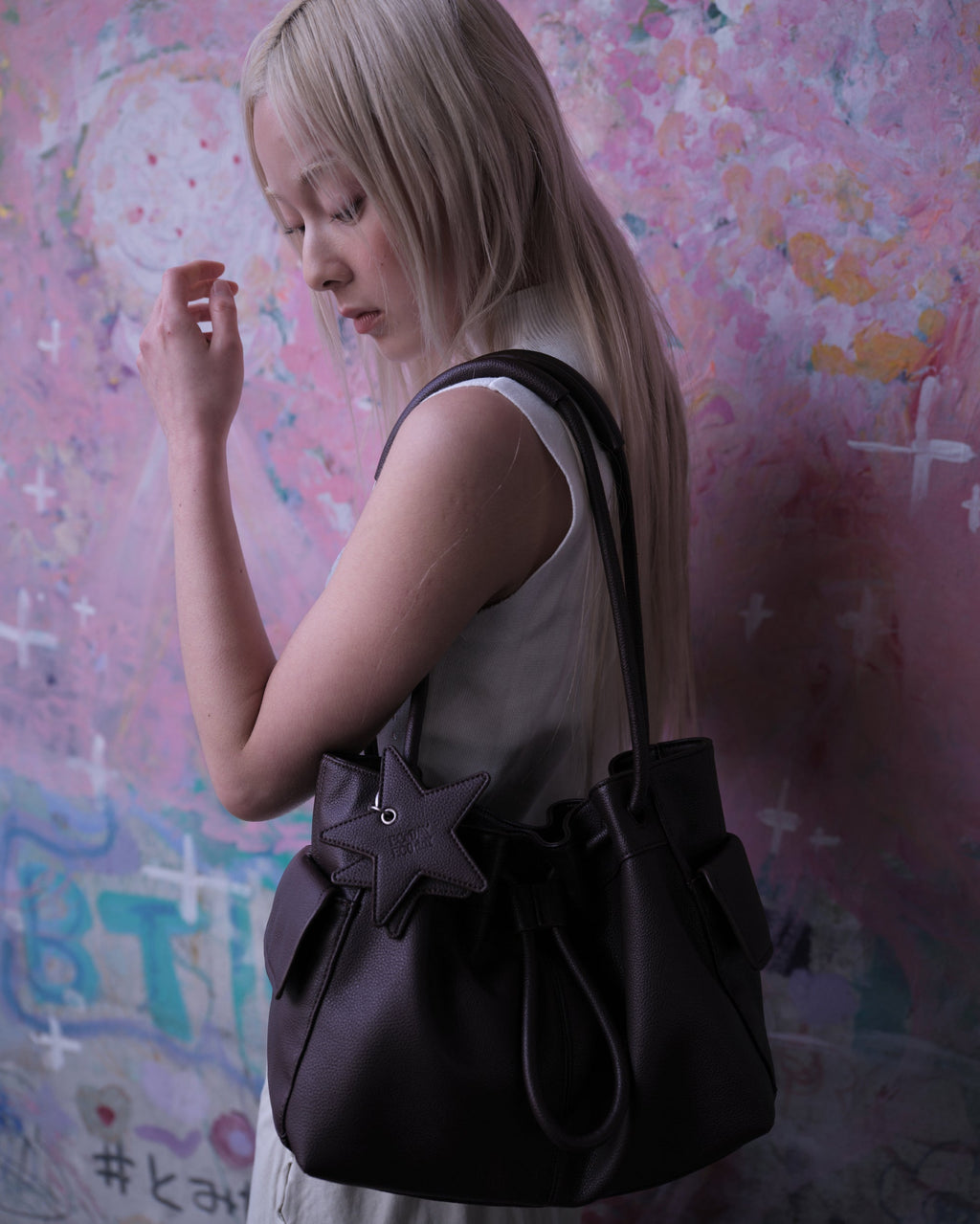 Cozy Drawstring Bag product detail image