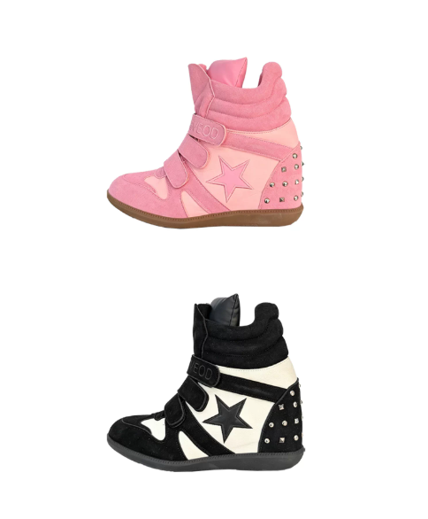 Candy Series Y2K Platform Wedge Sneakers
