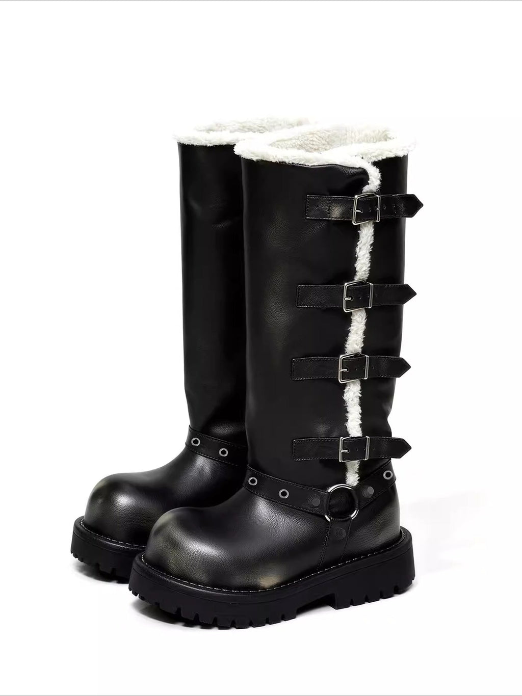 24ANS Convertible Fold-Over Knight Boots