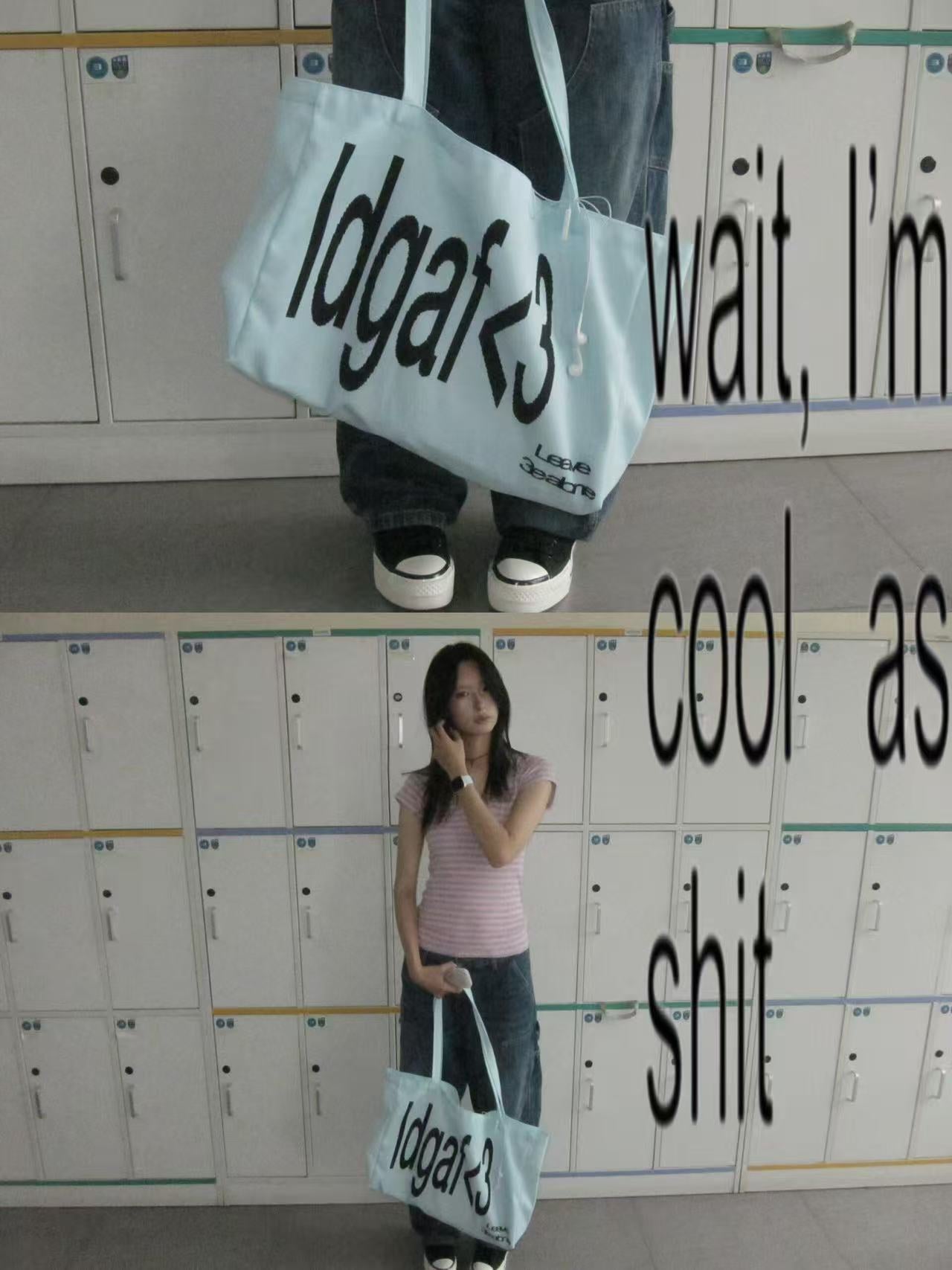 idgaf <3 Archive Tote Bag
