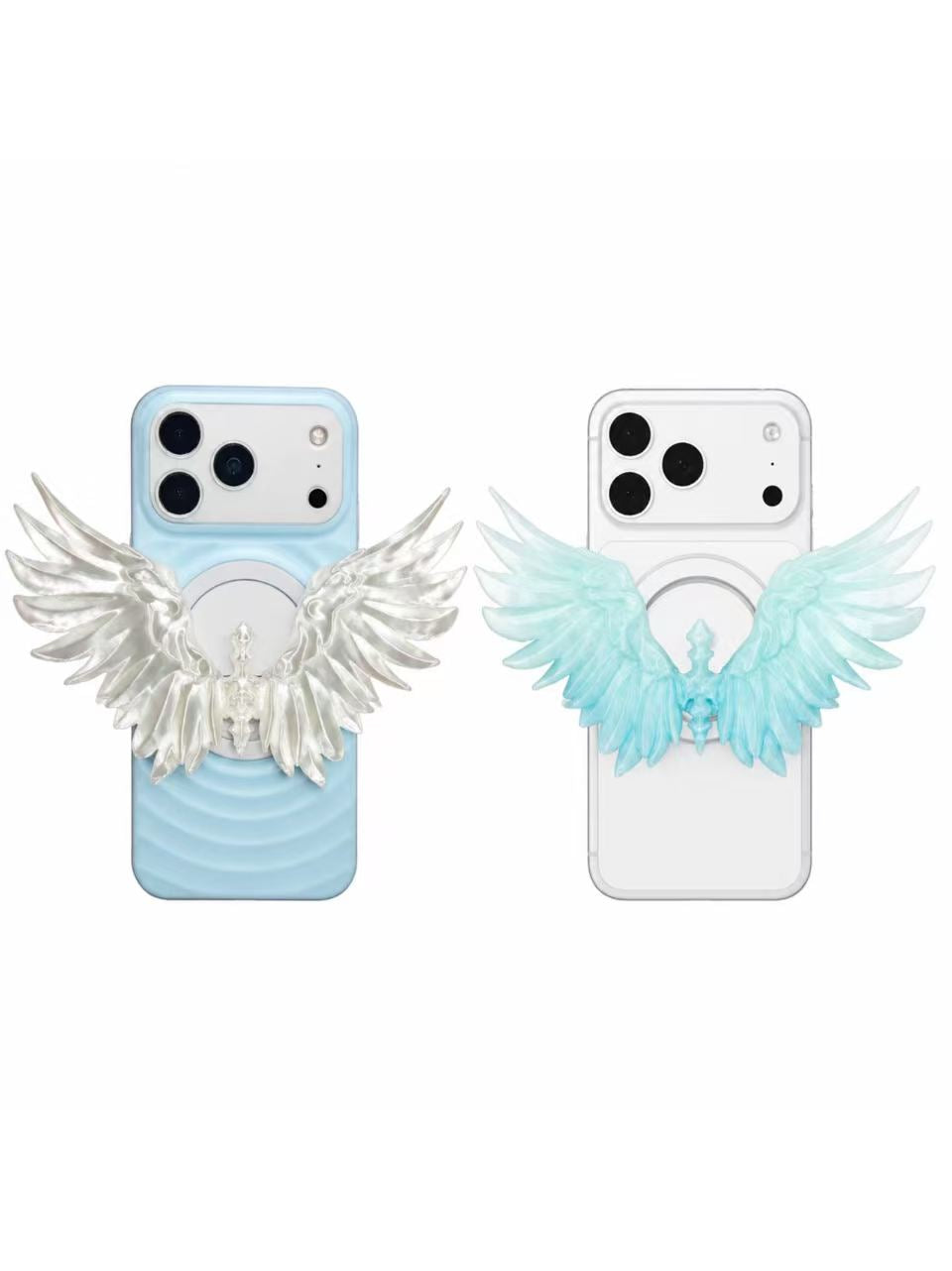 3D Angel Wings Phone Grip Holder - Gradient Edition