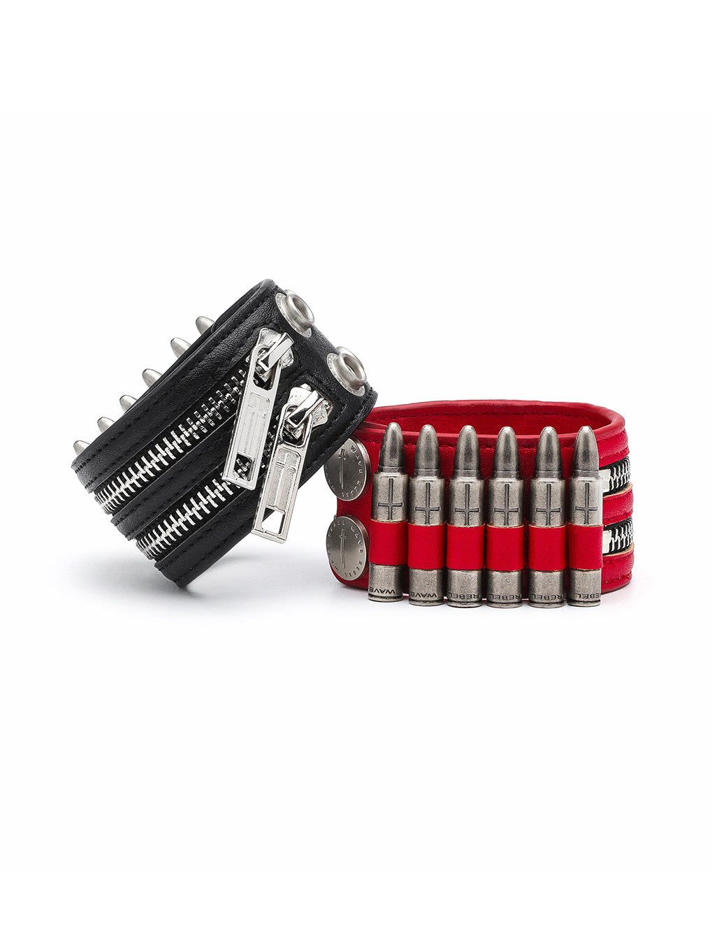 Bullet Charm Layered Bracelet