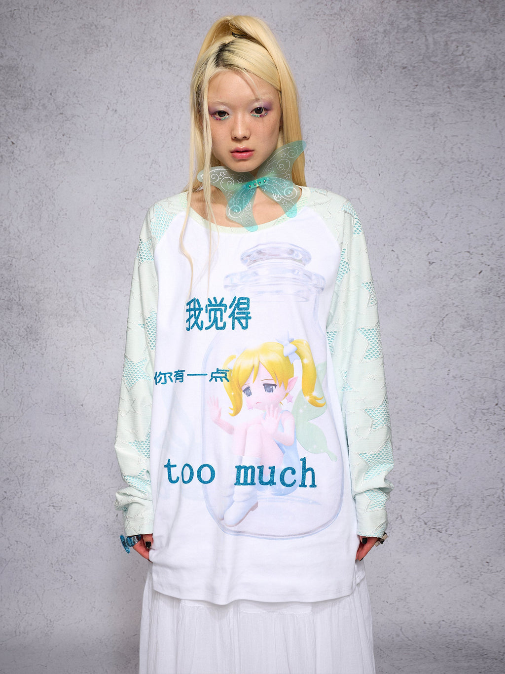 Too Much Fairy Long Sleeve Top