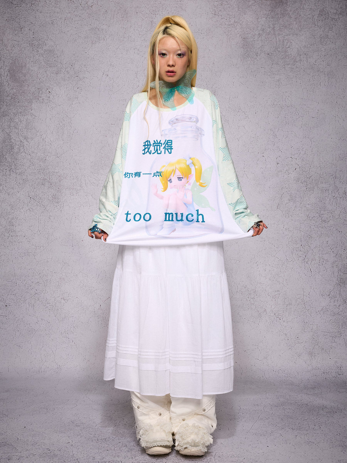 Too Much Fairy Long Sleeve Top