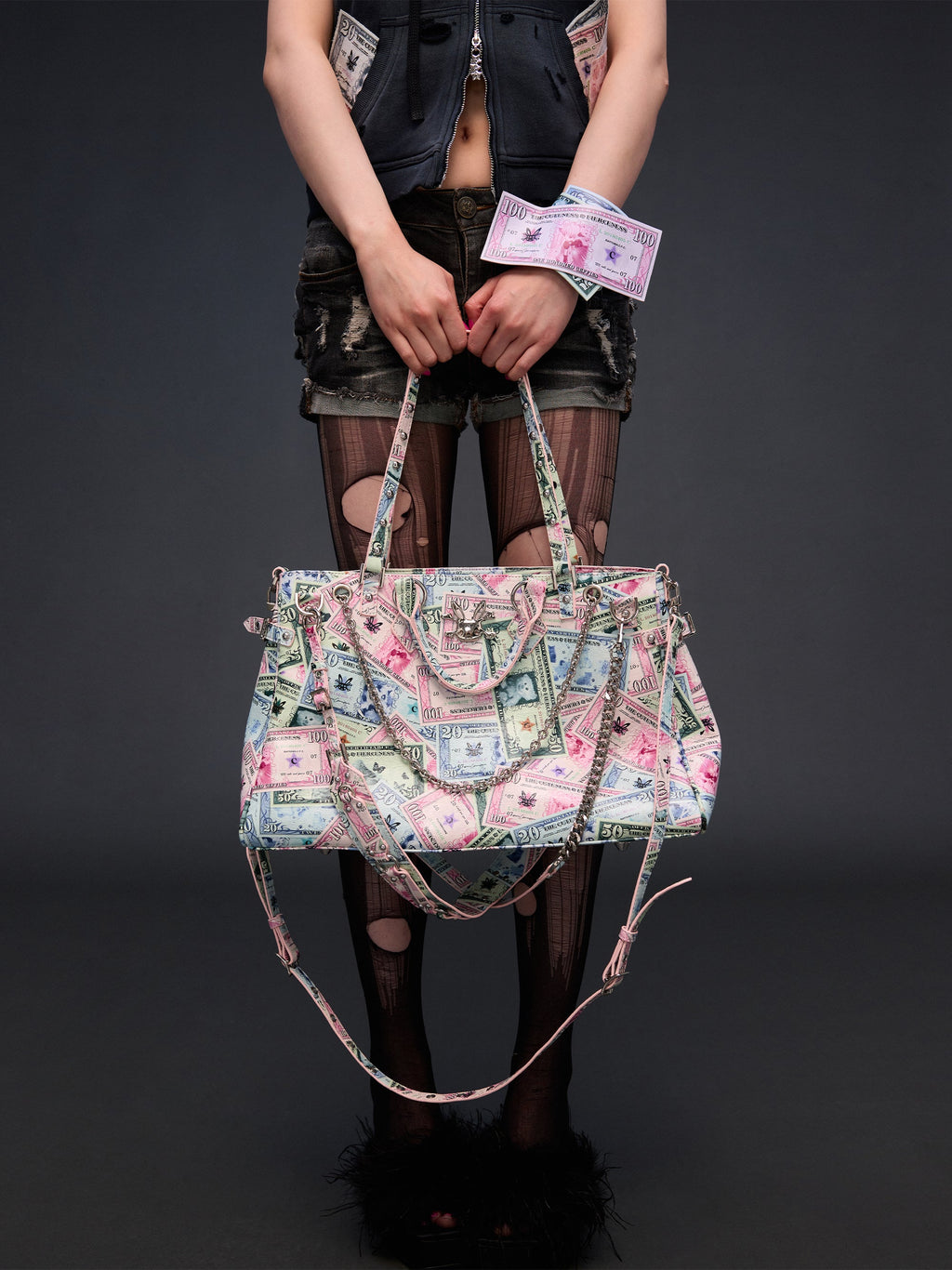 Cash Multi-Strap Bag