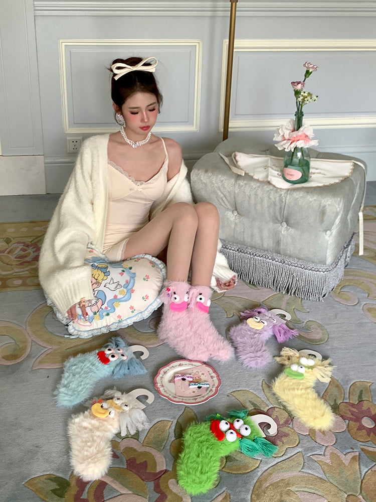Plush Ankle Socks