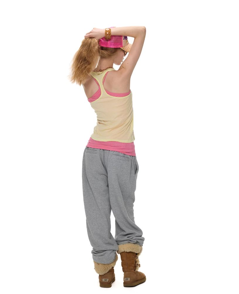 NORGIRA | TRASH Printed Drawstring Sweatpants