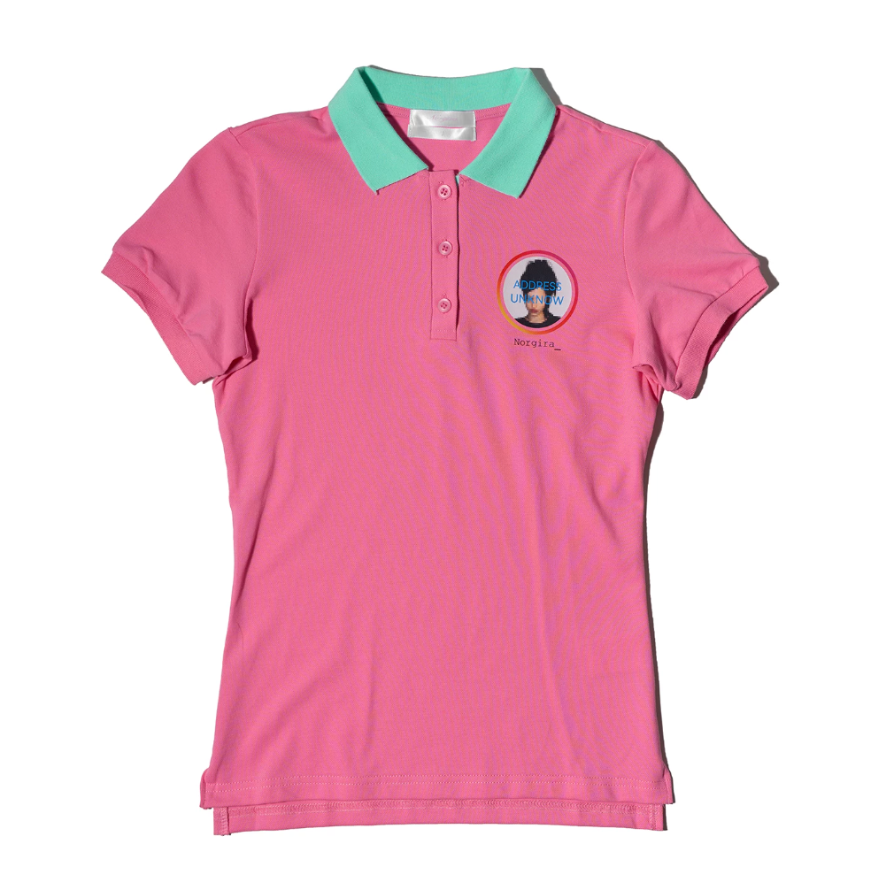 NORGIRA | IG REELS Contrast-Collar Slim-Fit Polo T-Shirt