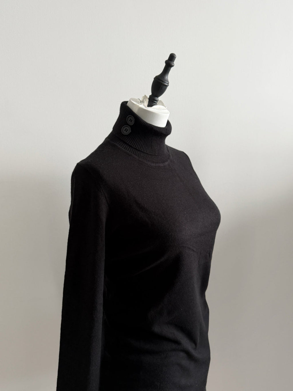 Turtleneck Thumbhole Cuff Sweater