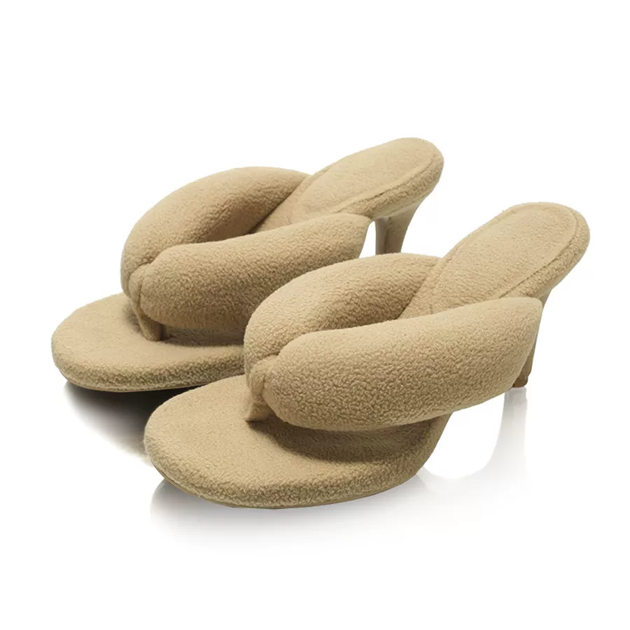 Puffy Plateau Flip-Flop Absätze