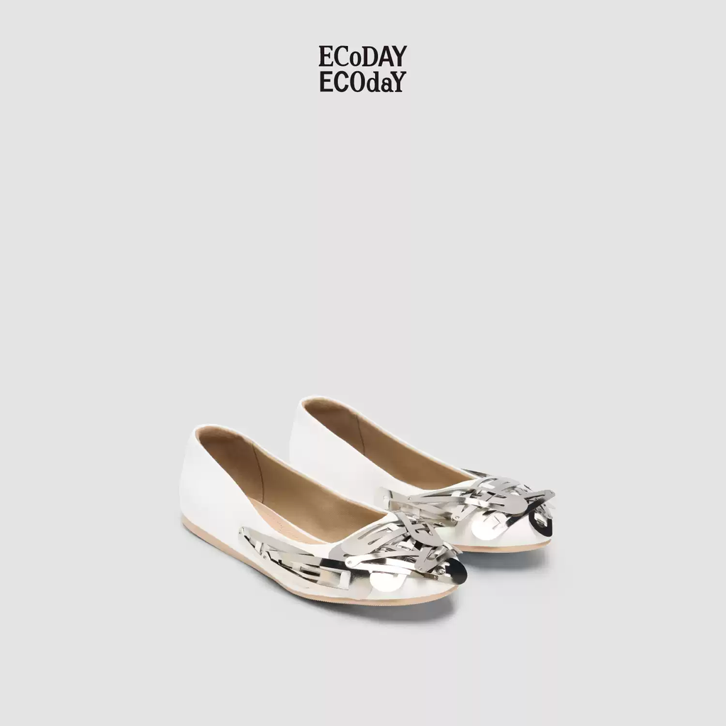 Ecoday X MAELIN HAIR PIN Ballet Flats