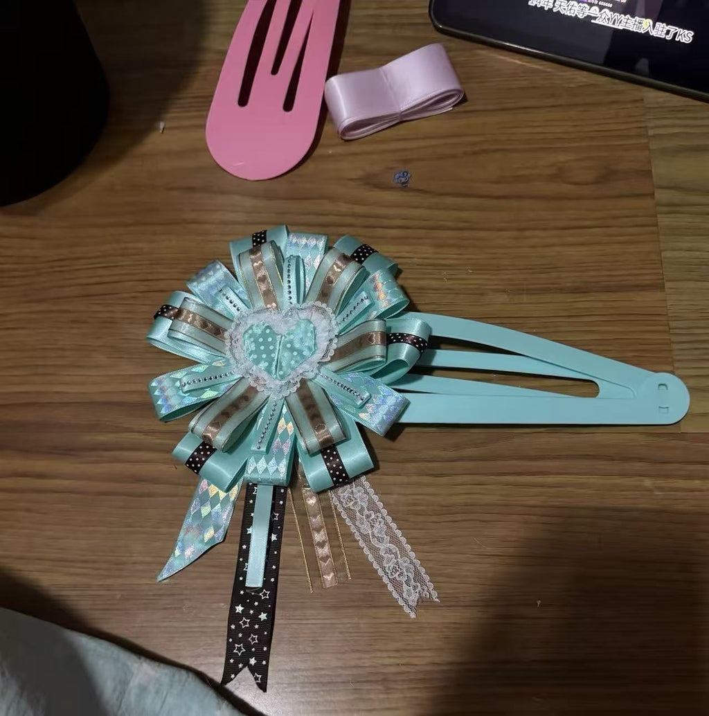 SOLID COLOR OVERSIZED HAIR CLIPS / HAIR PINS 28CM