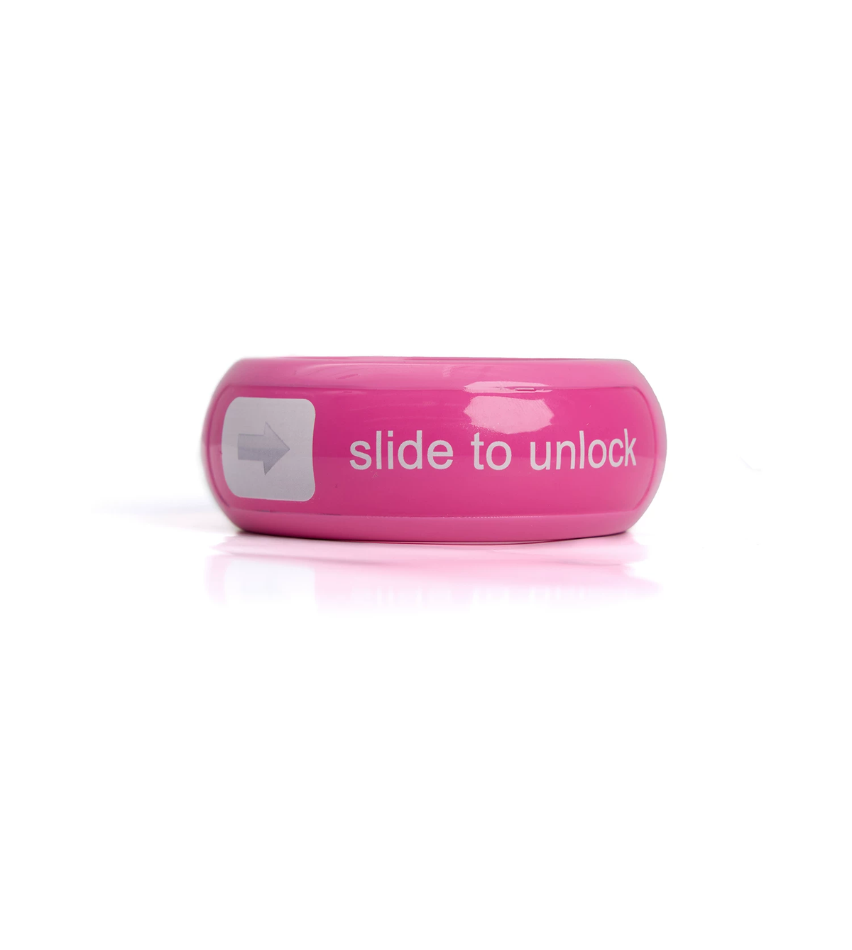 NORGIRA Slide to Unlock Neon Resin Wide Bangle