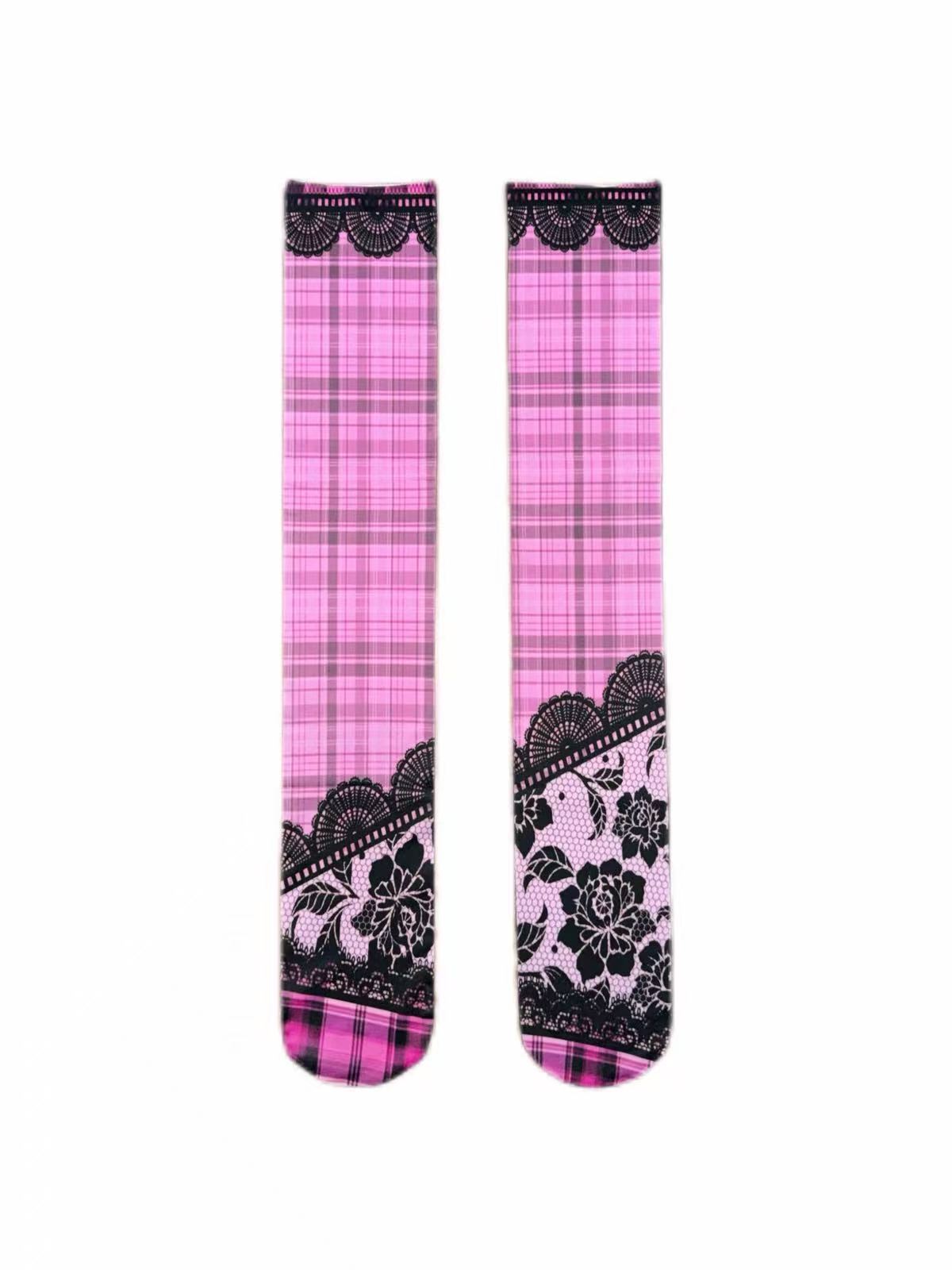 SWAG Velvet Knee-High Socks