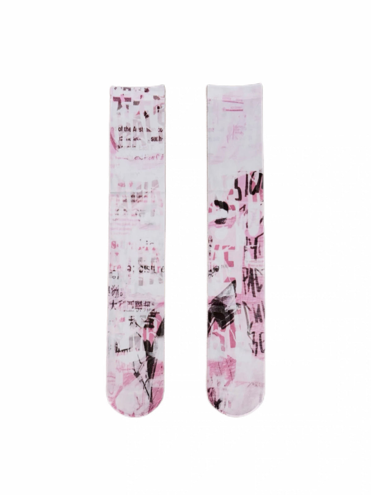 ACID VISION Velvet Knee-High Socks