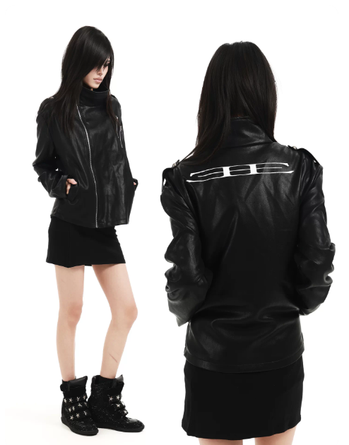 Alt Symbol Cropped Jacket