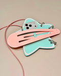 STAR HAIR CLIP SILICONE PHONE CASE – Cute Star Hair Clip Phone Cover