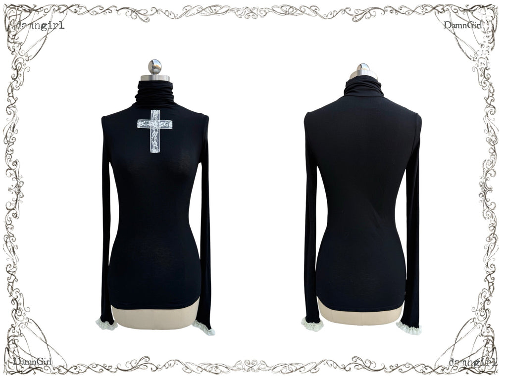 Gothic Turtleneck Base Top