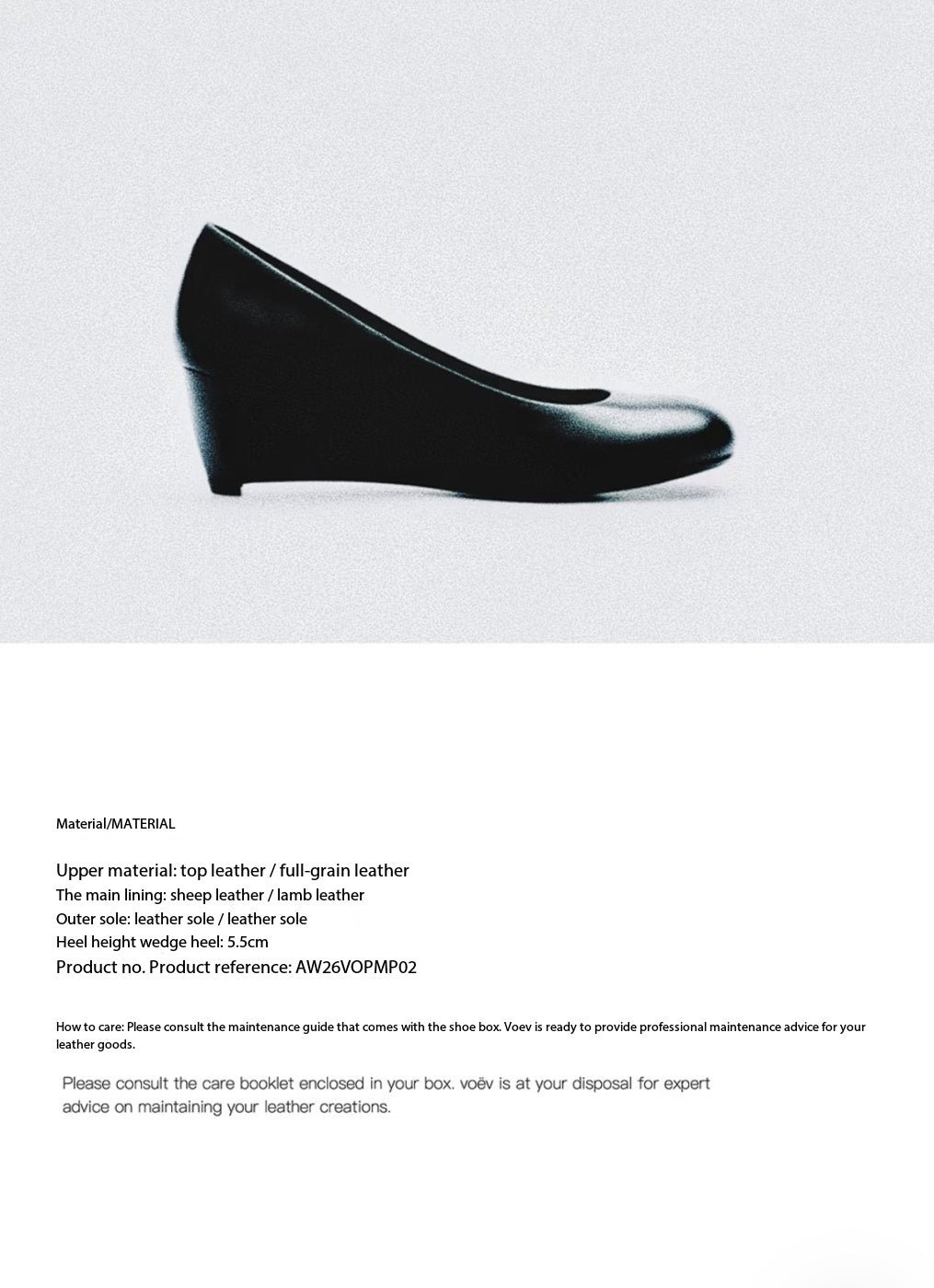 Black Patent Leather Wedge Heel Shoes