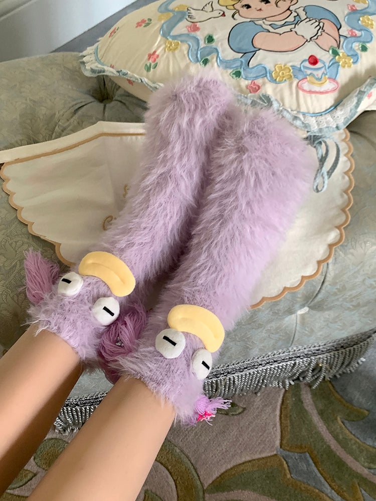 Plush Ankle Socks