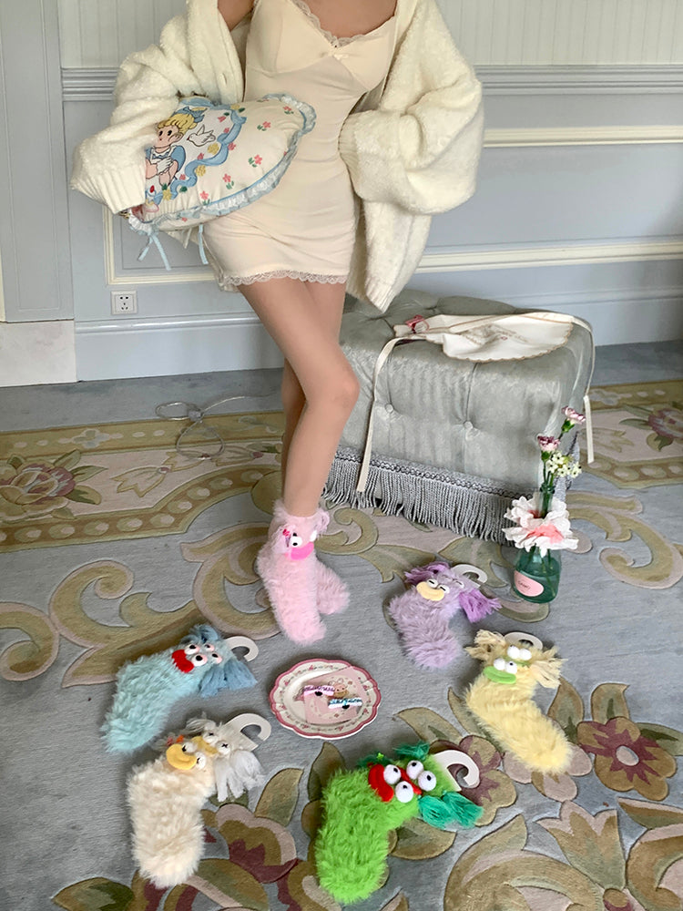 Plush Ankle Socks