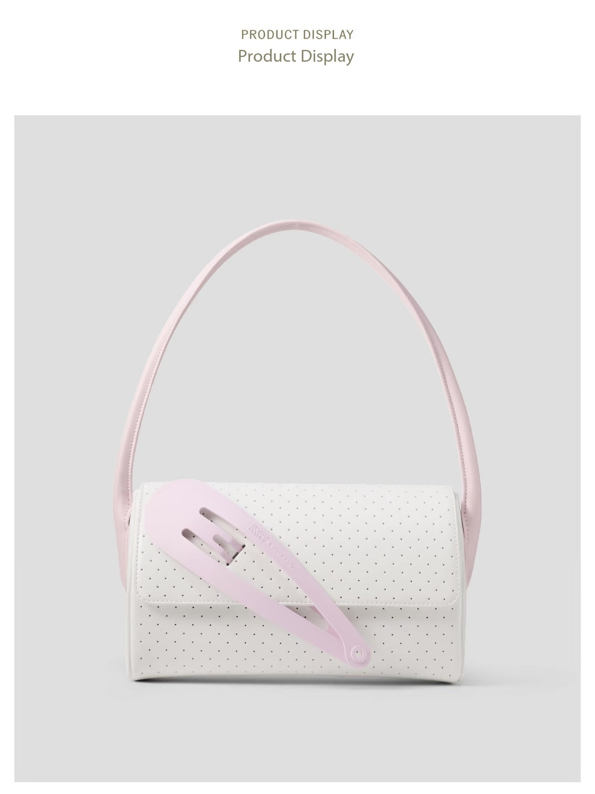 Ecoday x Mealin Hair Clip Shoulder Bag