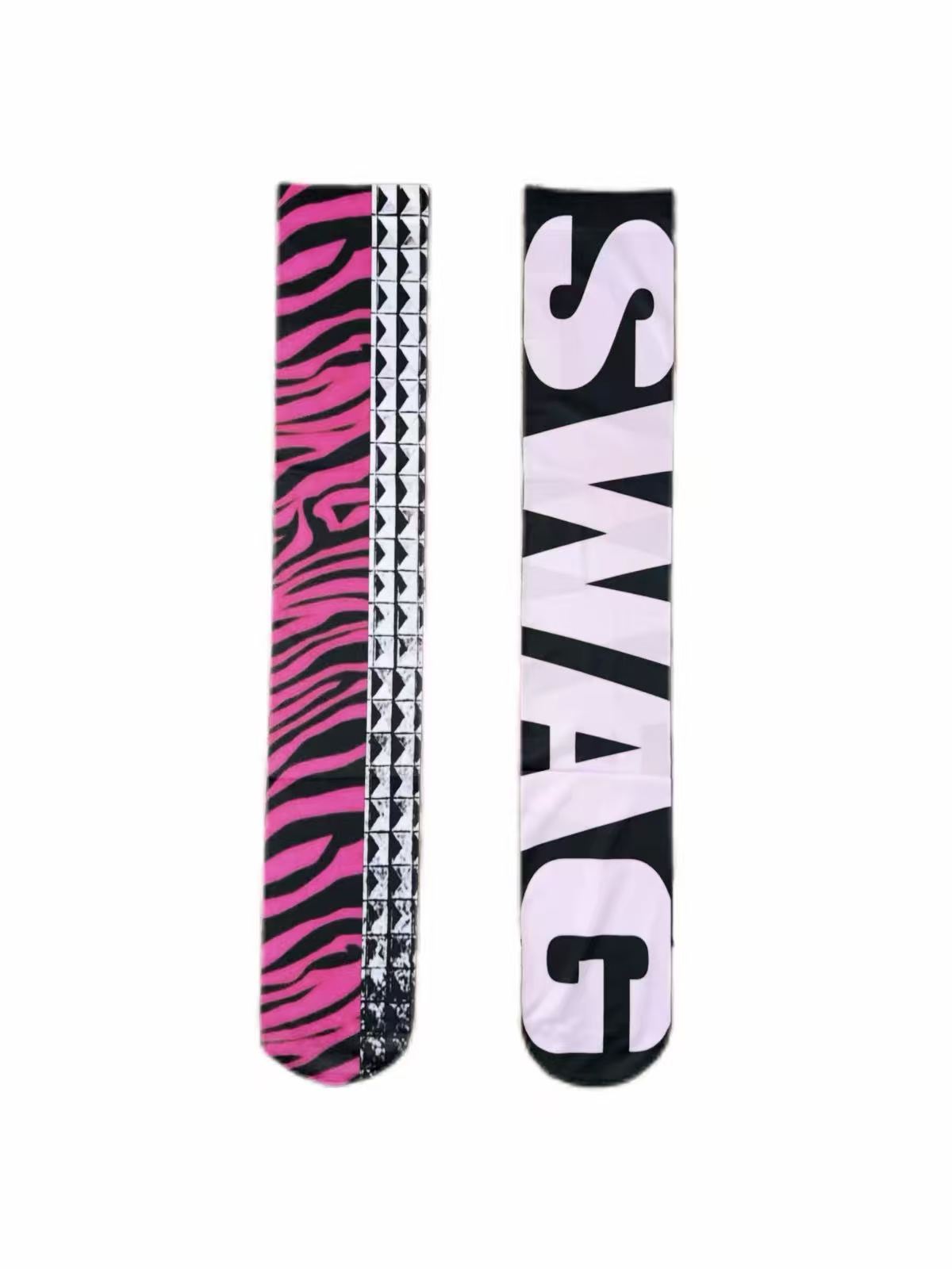 SWAG Velvet Knee-High Socks