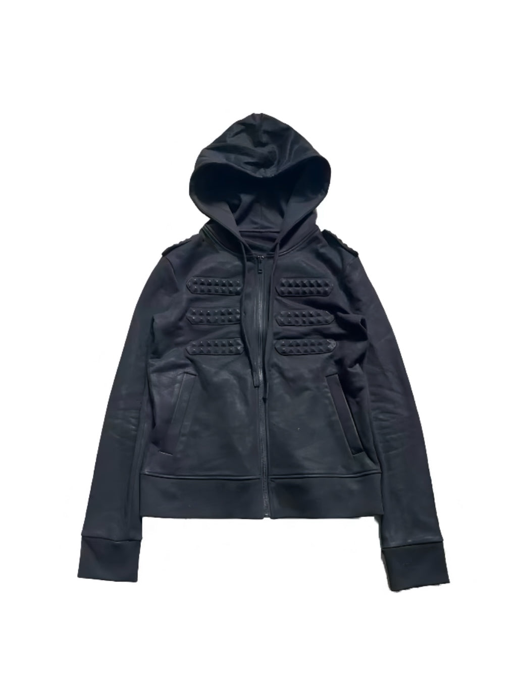 Decadent 3D embossed hoodie jacket