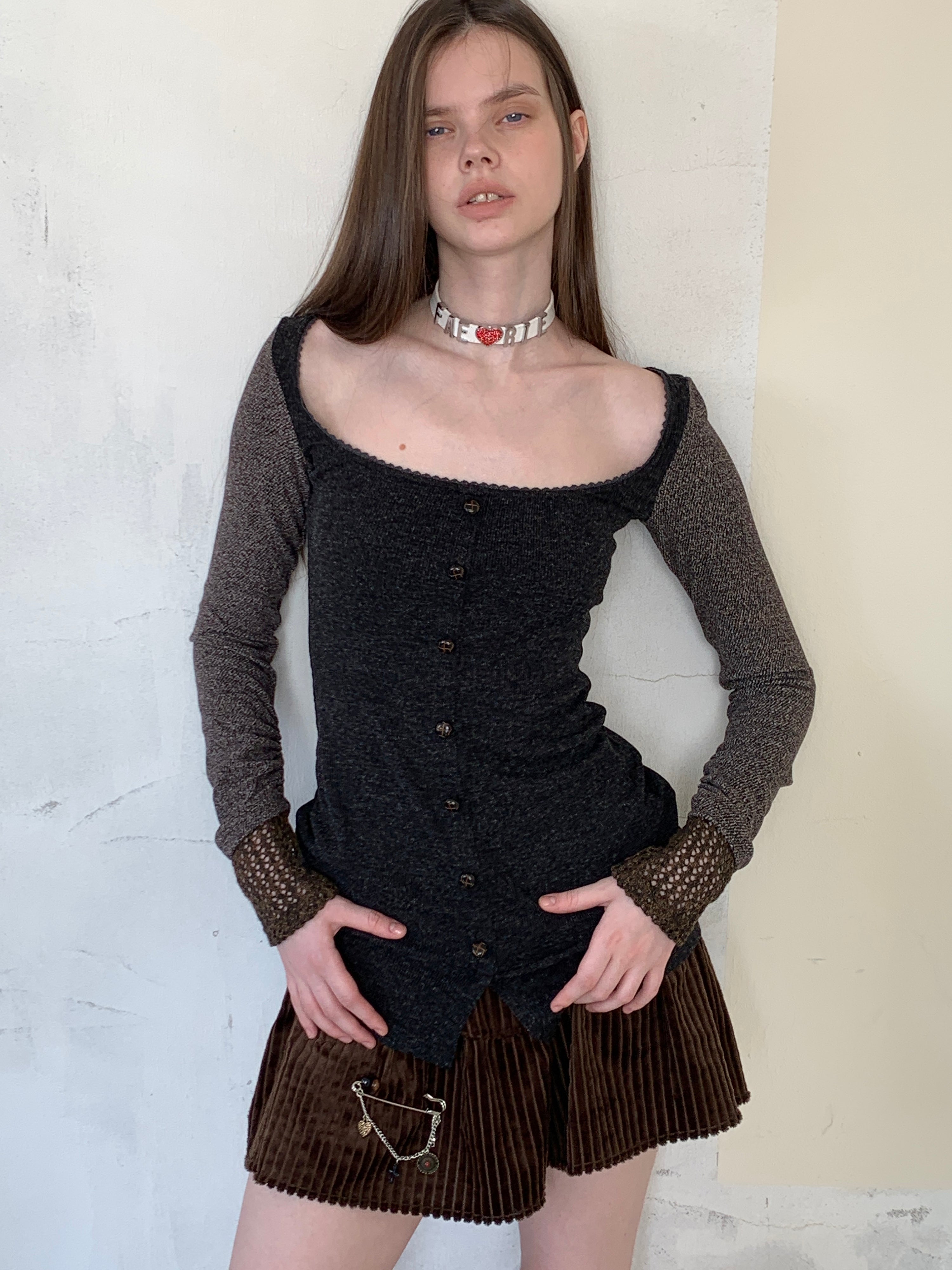 [A001056]Playful Patchwork Dress in Retro Fabrics