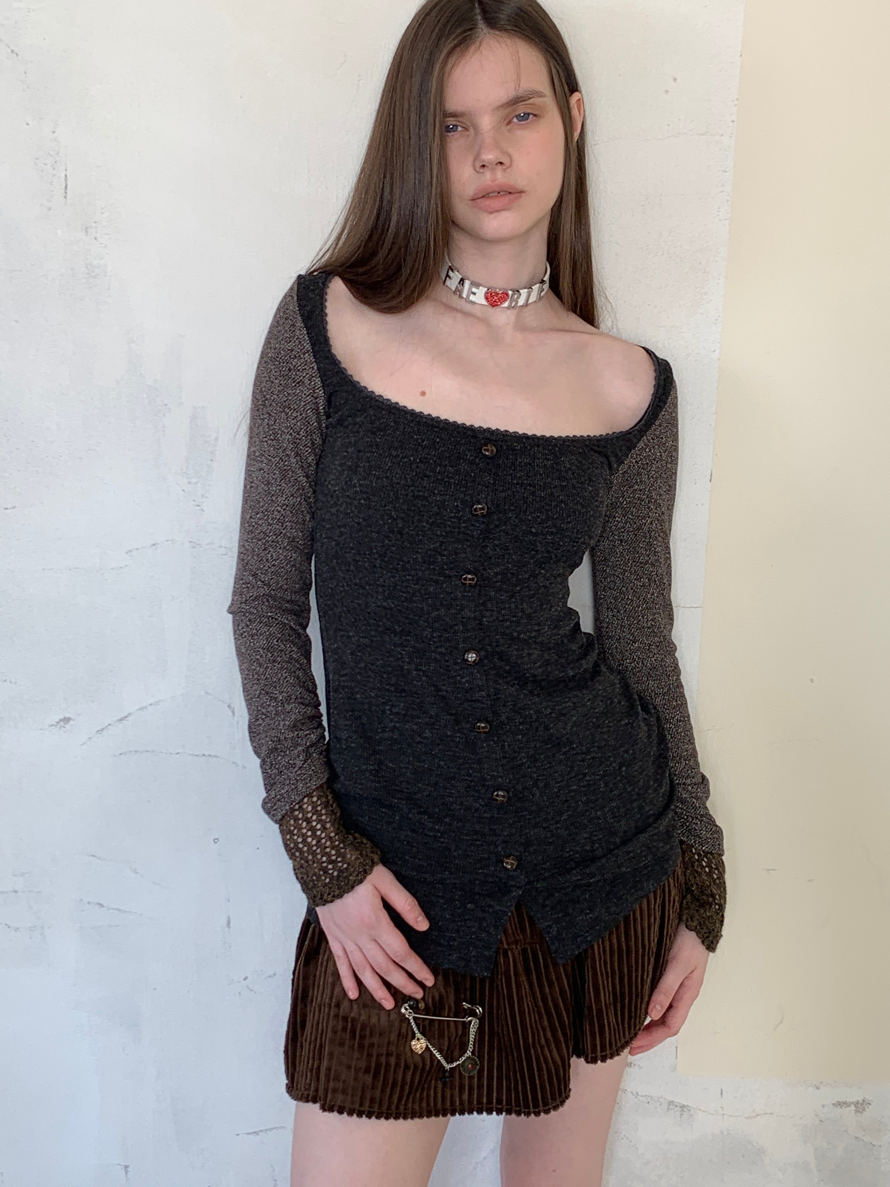 [A001056]Playful Patchwork Dress in Retro Fabrics