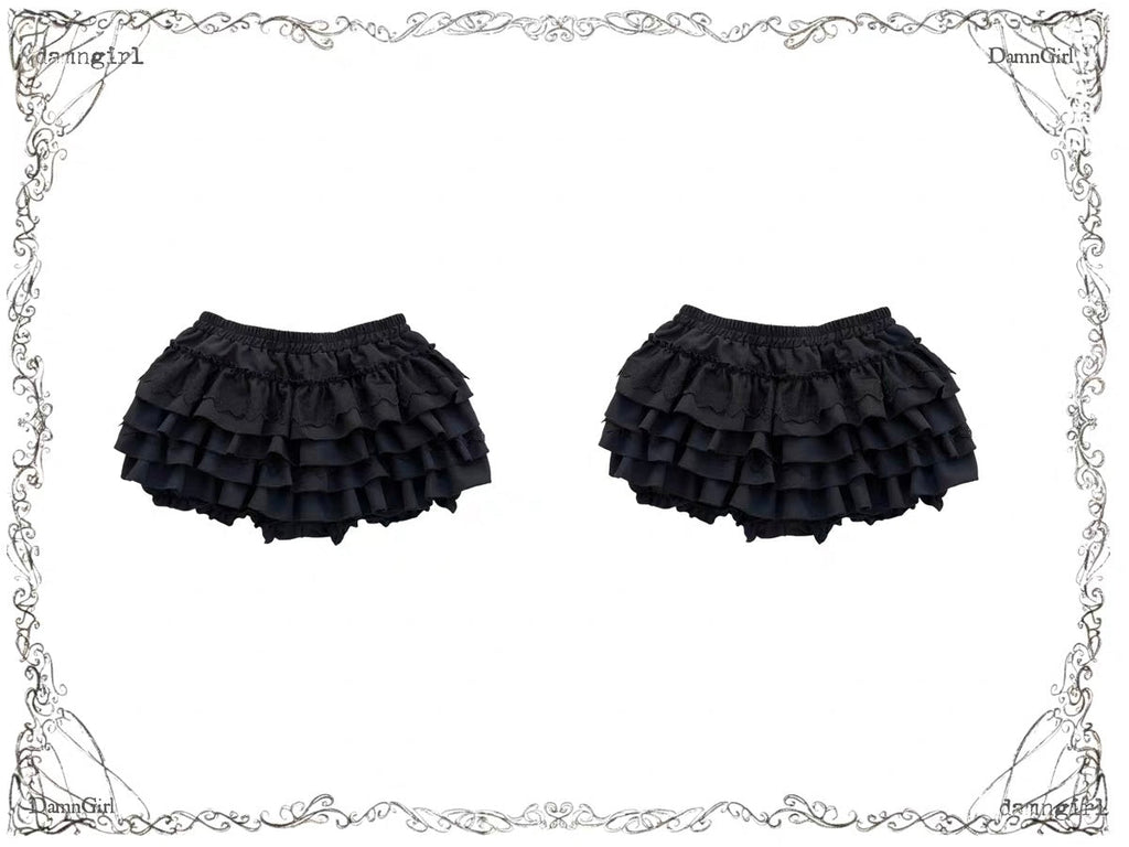 Gothic Ruffle Bloomers