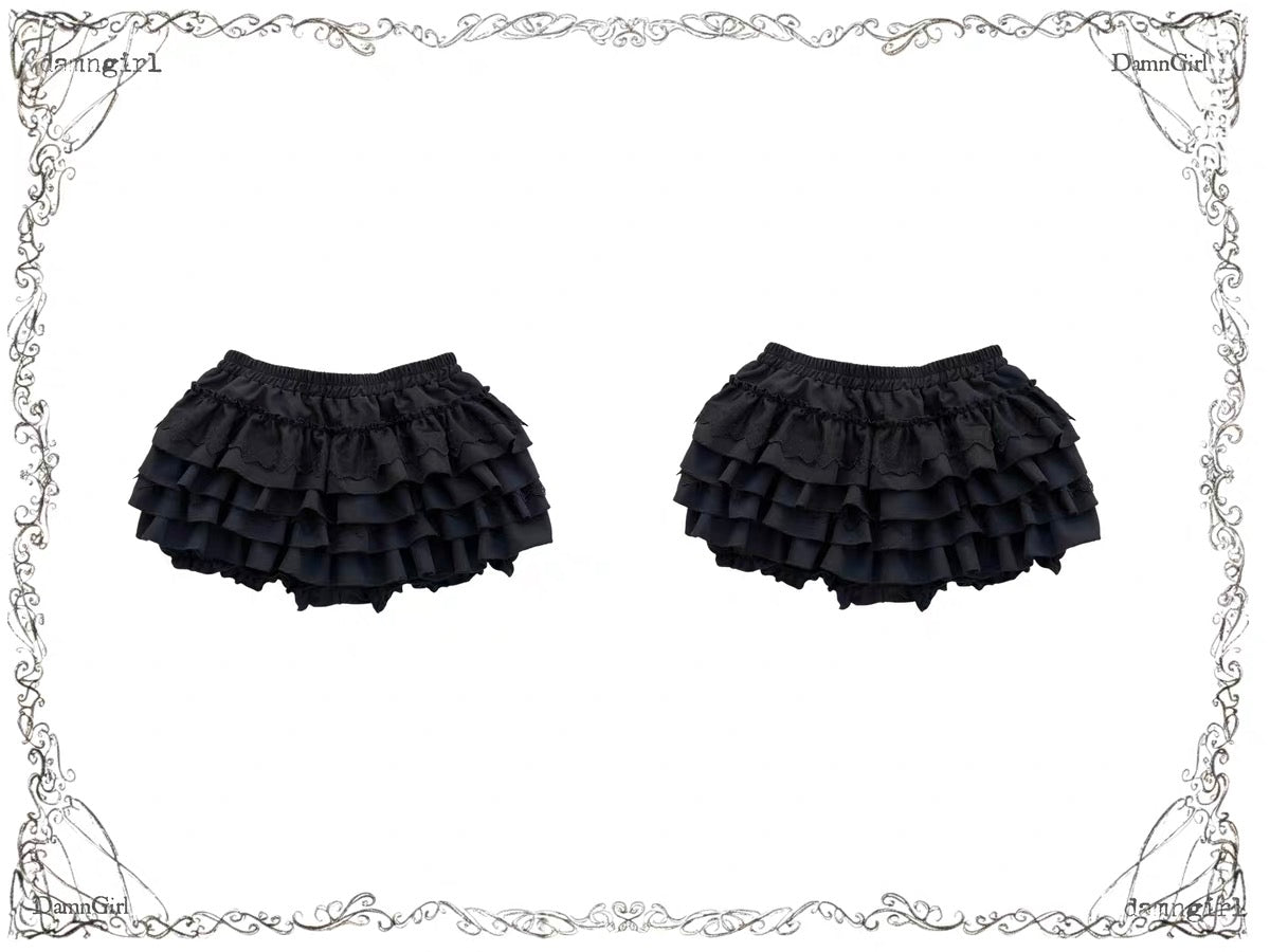 Gothic Ruffle Bloomers