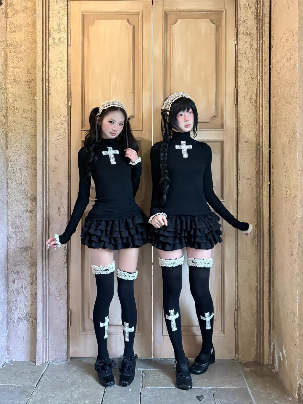 Gothic Turtleneck Base Top