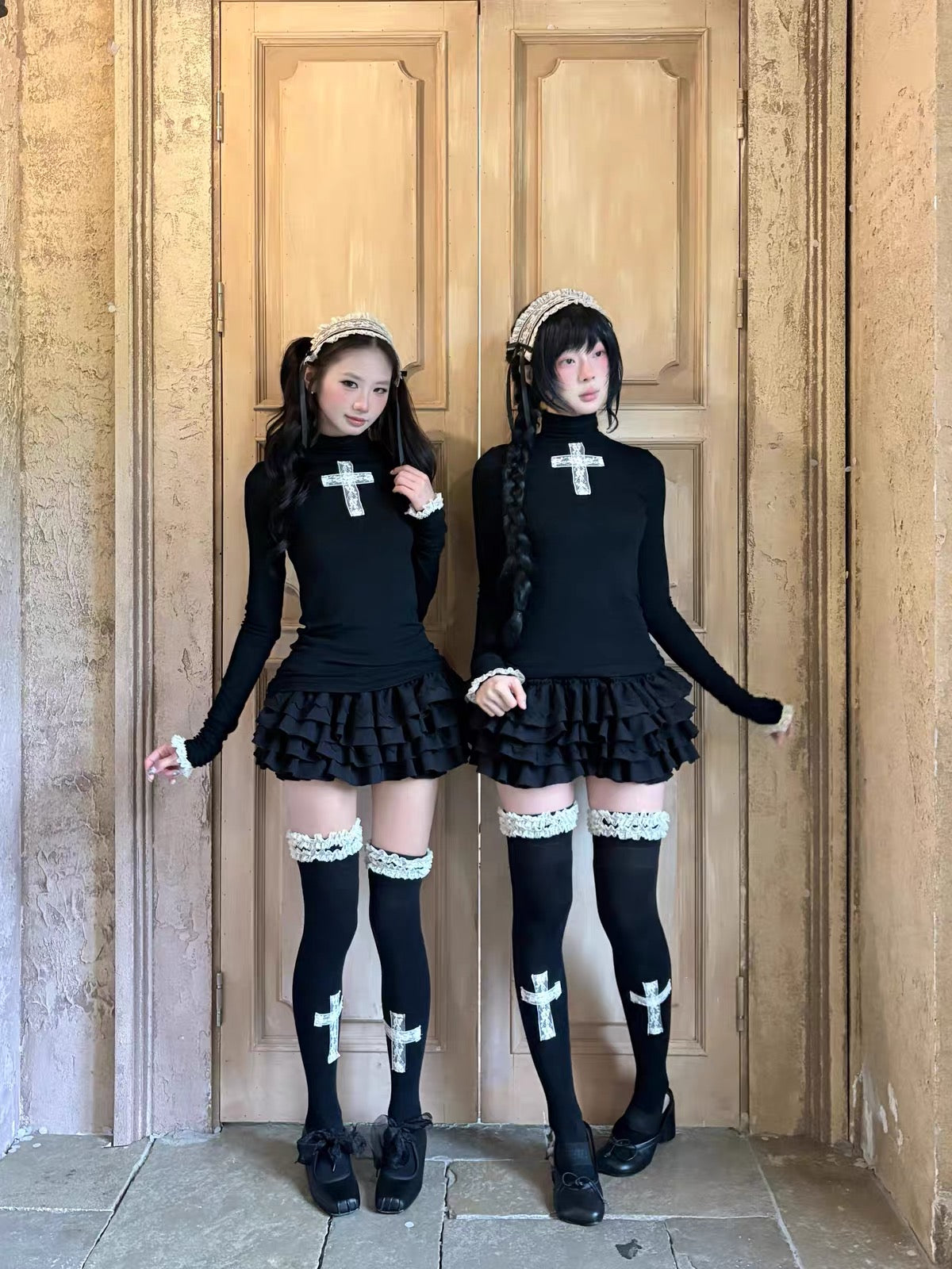 Gothic Turtleneck Base Top