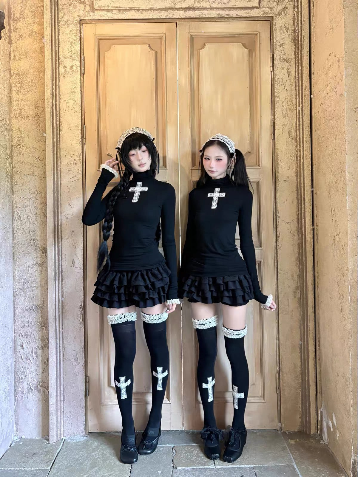 Gothic Turtleneck Base Top